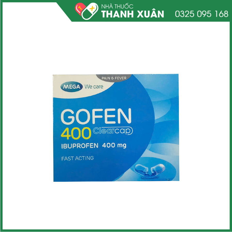 Gofen 400mg thuốc giảm đau hạ sốt chống viêm